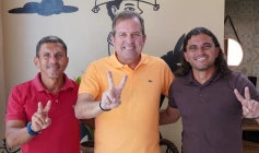 Fábio Tyrone e o vereador Rafa de Camurupim
