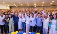 União Brasil oficializando apoio a João Azevêdo