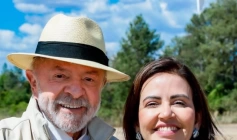 Presidente Luiz Inácio Lula da Silva e Pollyanna 