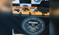 Material ilícito apreendido em ação da PC