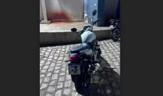 Apreensão de motocicleta com sinais de adulteração