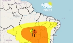 Alerta amarelo de baixa umidade do ar