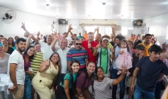 Deputado Estadual, Inácio Falção em Lagoa Nova