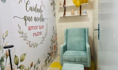 Sala de amamentação para mães que acompanham bebês, no Complexo Pediátrico Arlinda Marques, em João Pessoa