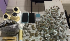 Prisão de homem por tráfico de drogas