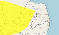 Alerta amarelo de baixa umidade do ar