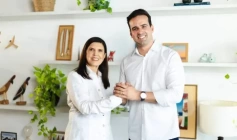 Lucas Ribeiro (Progressistas) e ex-vice-governadora Lígia Feliciano (União Brasil)
