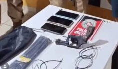 Arma de fogo apreendida pela polícia militar em Catolé do Rocha 