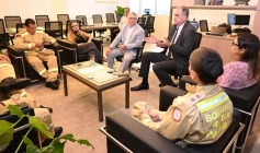 Reunião entre o TJPB e o Corpo de Bombeiros 