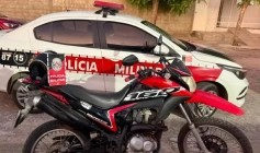 Apreensão de motocicleta com sinais de adulteração
