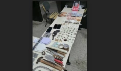 Material ilícito apreendido em ação das polícias