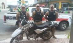 Apreensão de motocicleta