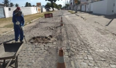 Operação tapa-buraco em JP
