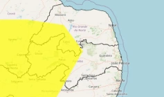 Alerta amarelo de baixa umidade