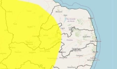 Alerta amarelo de baixa umidade do ar