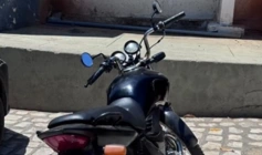Apreensão de motocicleta com sinais de adulteração