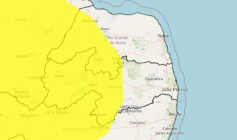 Alerta amarelo de baixa umidade do ar