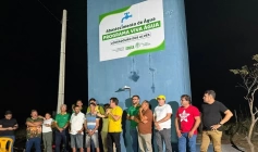 Entrega de novo sistema de abastecimento de água