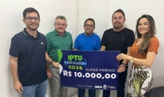 Prêmio da campanha IPTU Premiado 2026