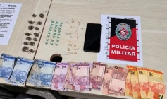 Prisão de homem por tráfico de drogas