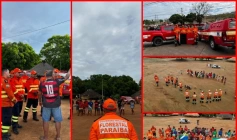 Força-tarefa contra incêndios no Mato Grosso