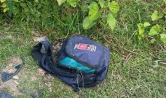 Cabeça humana encontrada dentro de mochila