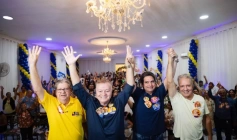 Evento do candidato a senador João Azevêdo (PSB)