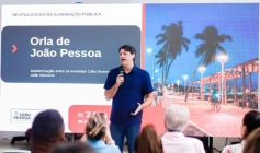 Implementação da nova iluminação da Orla Marítima