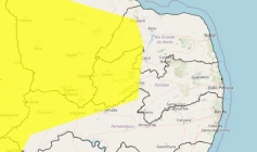 Alerta amarelo de baixa umidade