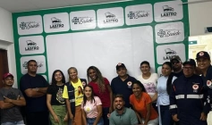 Reunião da Secretaria de Saúde com o SAMU em Lastro