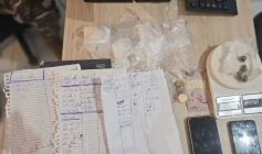 Material ilícito apreendido em ação da PM
