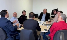 Reunião entre Ministério Público e secretarias estaduais.