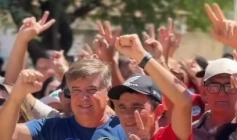 Deputado federal Wellington Roberto cumprindo agenda política no município de Santa Cruz, no Sertão da Paraíba