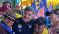 Deputado federal Wellington Roberto cumprindo agenda no município de Sumé, no Cariri paraibano