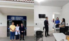 Fiscalização em hospital e uma escola da rede municipal de Paulista