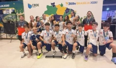 60 medalhas nos Jogos Escolares Brasileiros em Brasília
