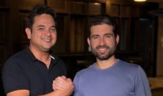Deputado Michel Henrique e o vice-prefeito de Lucena, Netinho de Lando