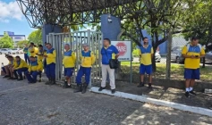 Carteiros em paralisação de atividades na Paraíba