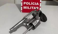 Arma de fogo apreendida em ação da PM
