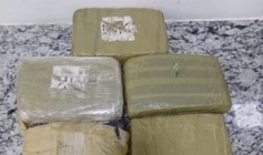 Apreensão de cerca de 5 kg de entorpecente