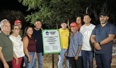 Entrega de obra da passagem molhada