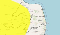 Alerta amarelo de baixa umidade do ar