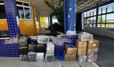 Apreensão de mais de meia tonelada de drogas