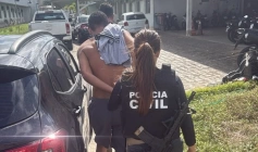 Homem preso em ação da polícia civil em João Pessoa 