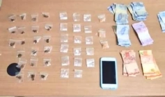 Drogas apreendidas pela polícia militar em João Pessoa 