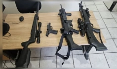 Arsenal apreendido pela Polícia Civil