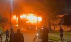 Incêndio no prédio de laboratórios da UFPE