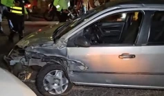 Acidente envolvendo quatro veículos