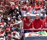 Lucas Ribeiro cumprindo agenda com Lula em Natal