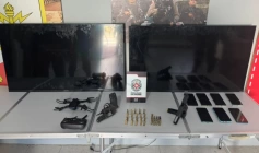 Objetos roubados recuperados pela polícia militar em Brejo do Cruz 